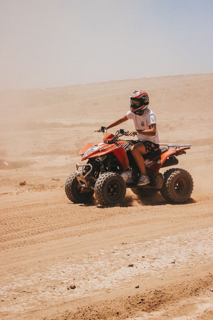 Single Seat Quad Bike Ride